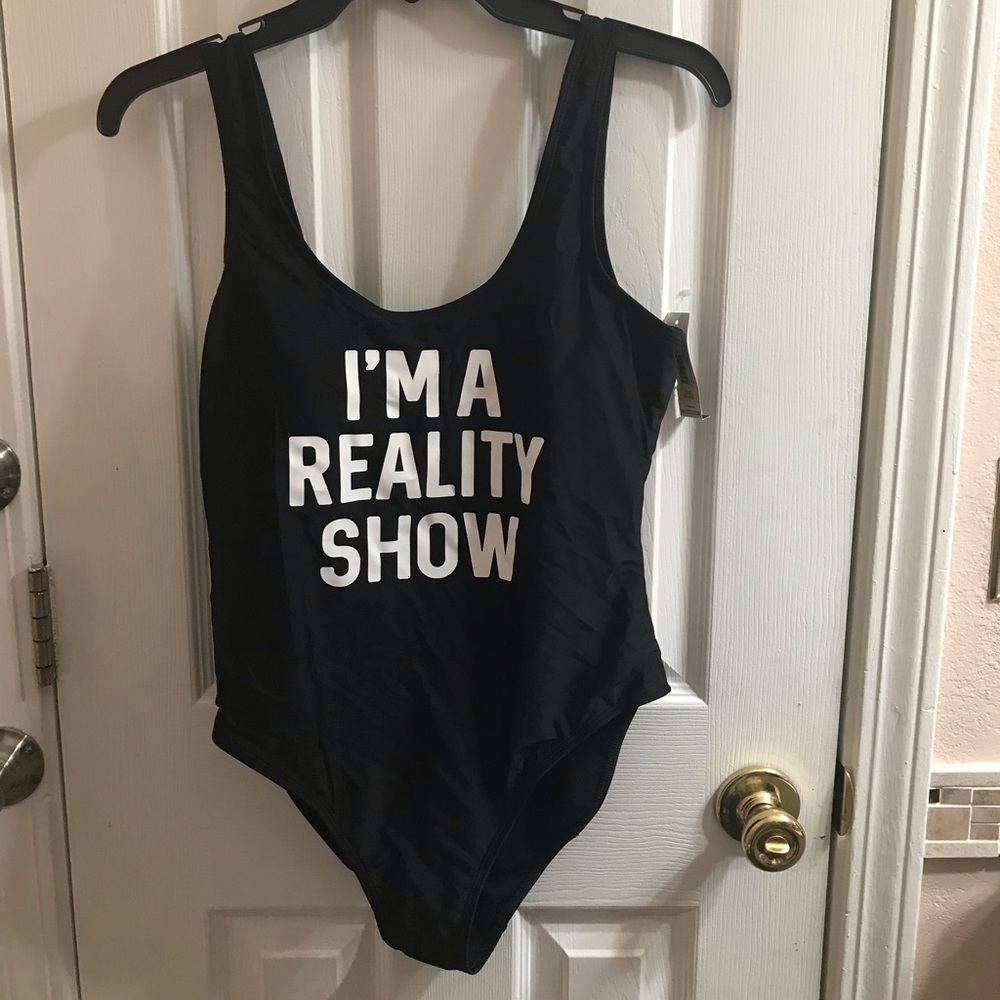 Black One Piece Swimsuit